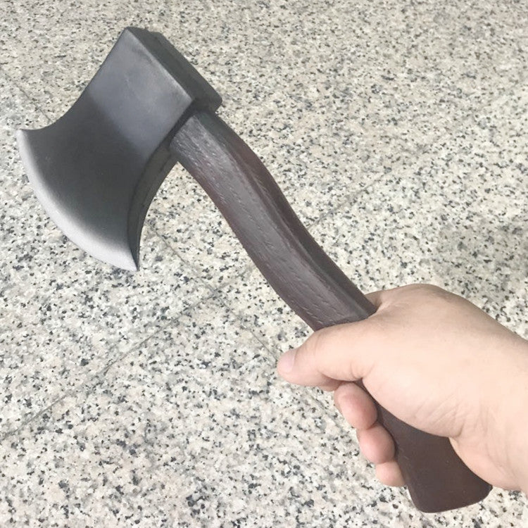 Child-Safe Soft Foam Firefighter Axe Prop Toy
