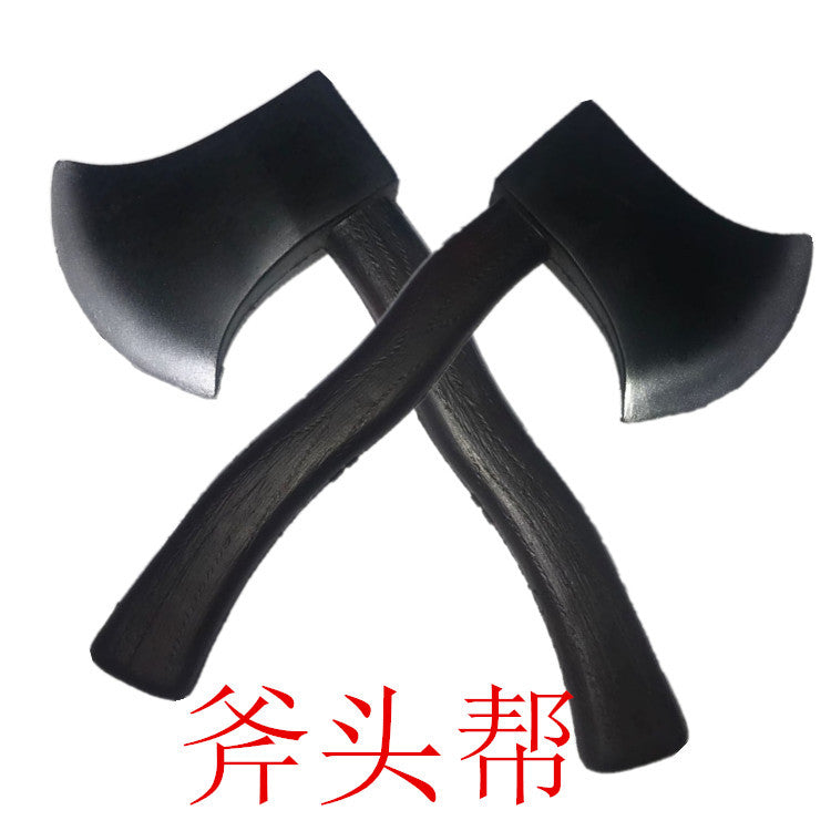 Child-Safe Soft Foam Firefighter Axe Prop Toy