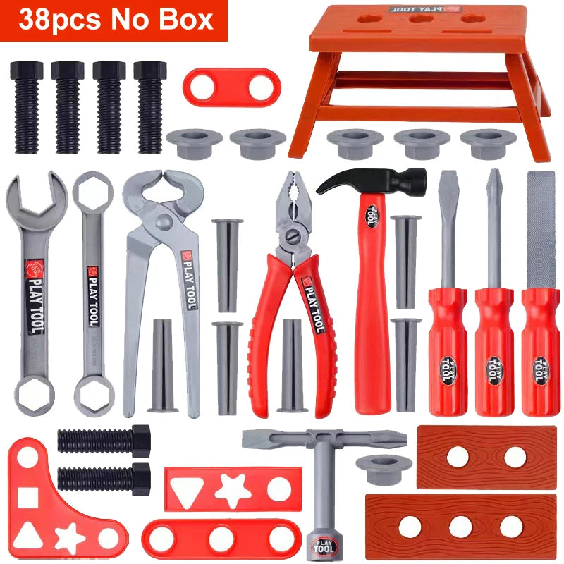 Kids Electric Toy Drill & Tool Set – Pretend Play Construction Kit for Toddlers