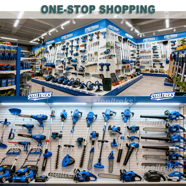 21V Brushless Impact Drill – High-Power Hammer Drill with Dual Batteries