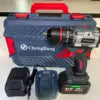 21V Brushless Impact Drill – High-Power Hammer Drill with Dual Batteries