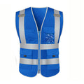 SFVest Executive High-Visibility Reflective Safety Vest – Multi-Pocket Workwear Waistcoat