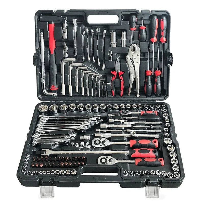 Multi-purpose Combination 147 Pcs Home Machine Auto Mechanic Repair Tools Kit