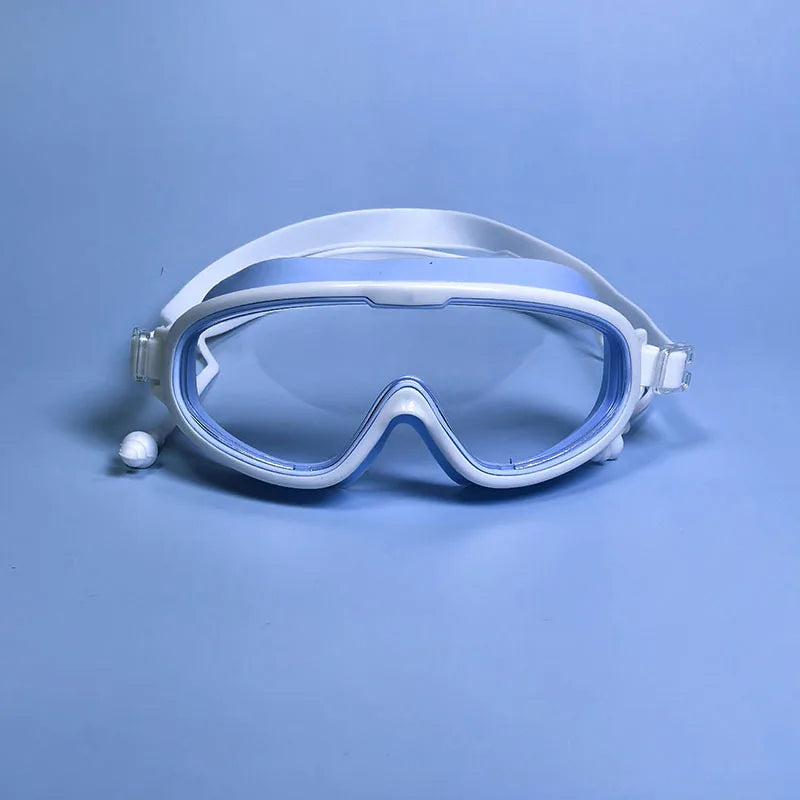 Children's Anti-fog Waterproof Swimming Diving Goggles PC Lens Silicone for Boys and Girls