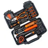 39-Piece Home Repair Tool Set – Pink, Orange, Blue & Yellow | Carry Case Included