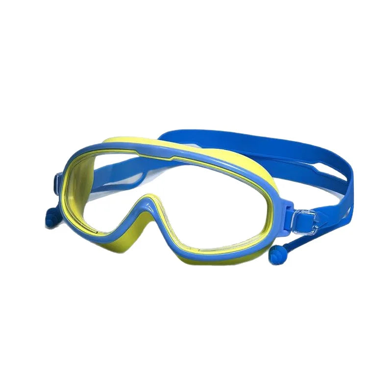 Children's Anti-fog Waterproof Swimming Diving Goggles PC Lens Silicone for Boys and Girls