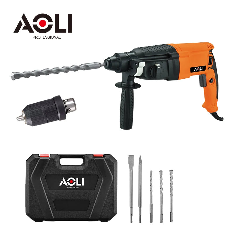 850W Electric Rotary Hammer Drill – Industrial Grade