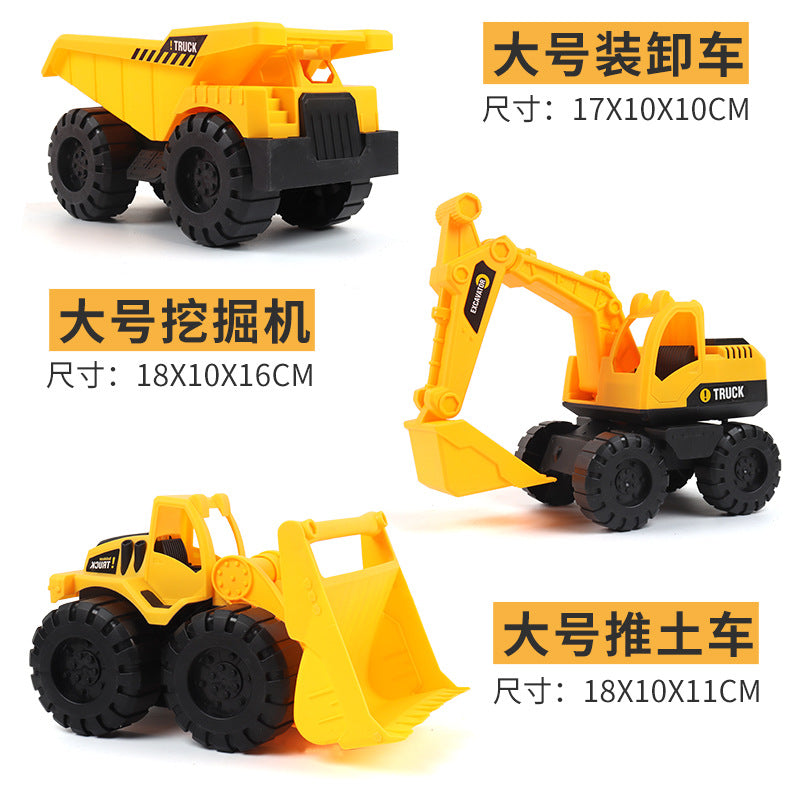 Heavy-Duty Shatter-Resistant Construction Excavator Beach Toy
