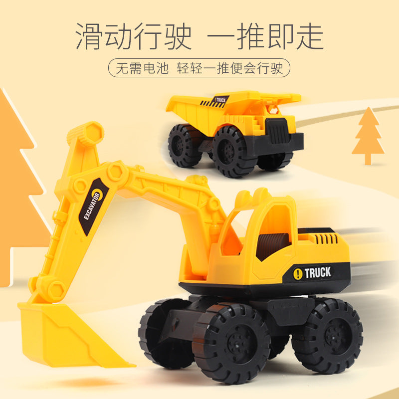 Heavy-Duty Shatter-Resistant Construction Excavator Beach Toy