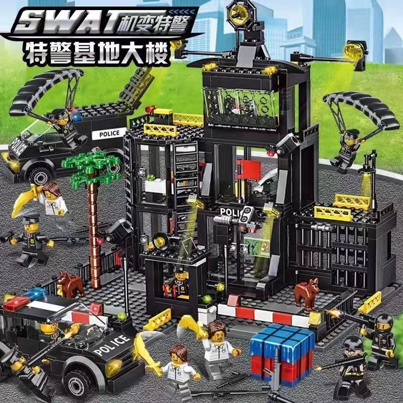 Military Tank & Armored Fighter Jet Brick Building Block Set