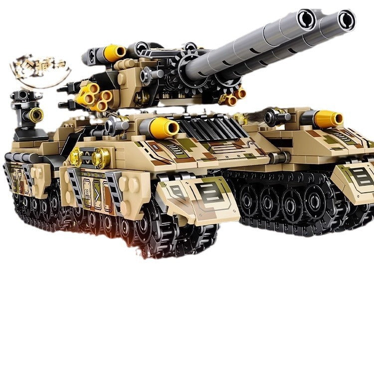 Military Tank & Armored Fighter Jet Brick Building Block Set