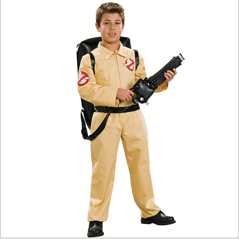 Kids Ghost Hunter Investigator Uniform & Costume Set
