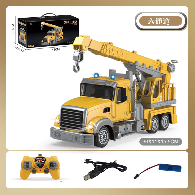 2.4G Remote Control Heavy-Duty Alloy Dump Truck & Transporter
