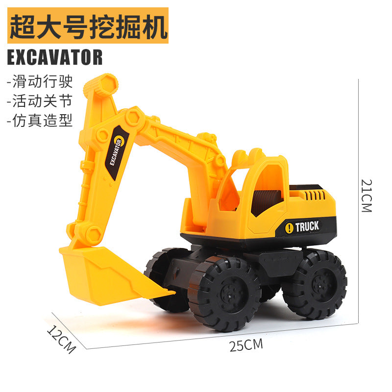 Heavy-Duty Shatter-Resistant Construction Excavator Beach Toy
