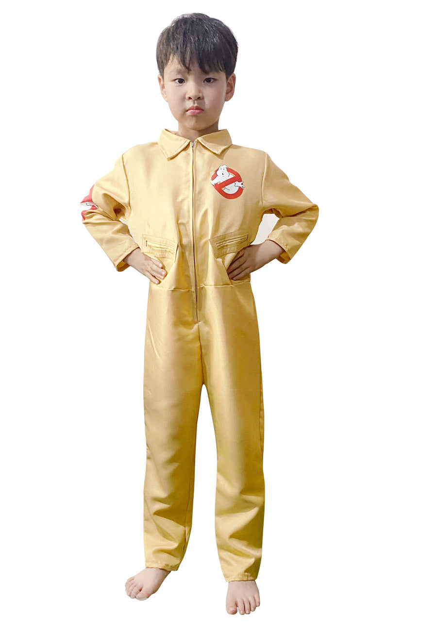 Kids Ghost Hunter Investigator Uniform & Costume Set