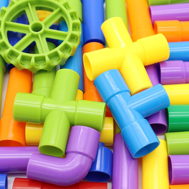 Children's Water Pipe Splicing & Assembly Building Block Set