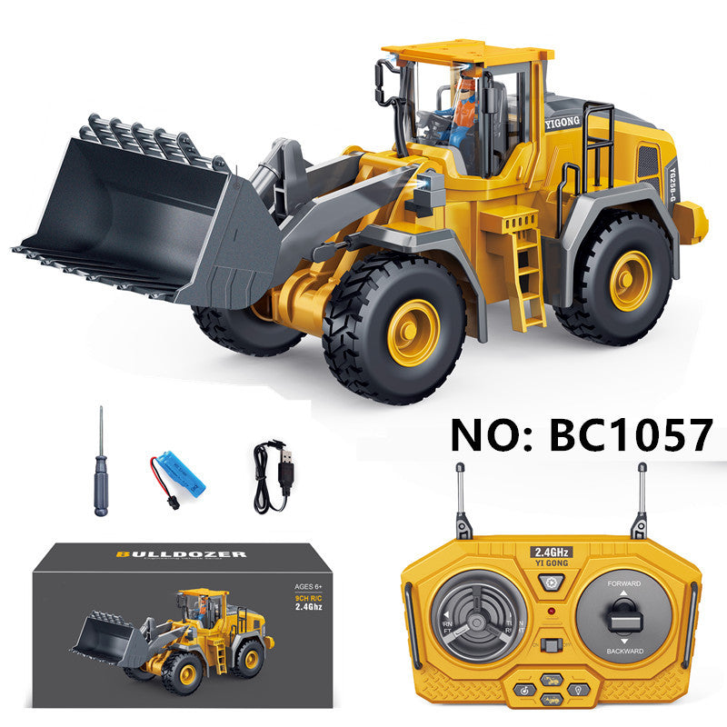 Kids 2.4G Remote Control Alloy Excavator & Construction Vehicle Set