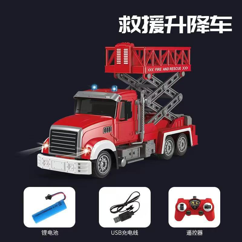 2.4G Remote Control Heavy-Duty Alloy Dump Truck & Transporter