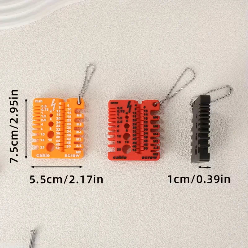 Double-Sided Wire & Screw Thickness Measurement Gauge