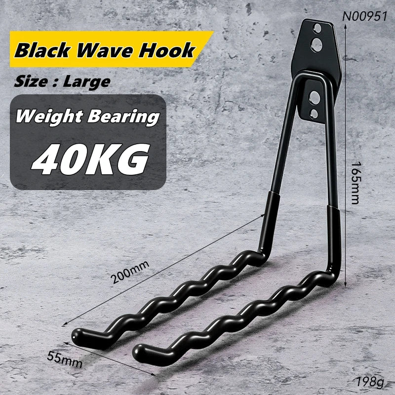Heavy-Duty Wall Mount Garage & Garden Tool Storage Hooks