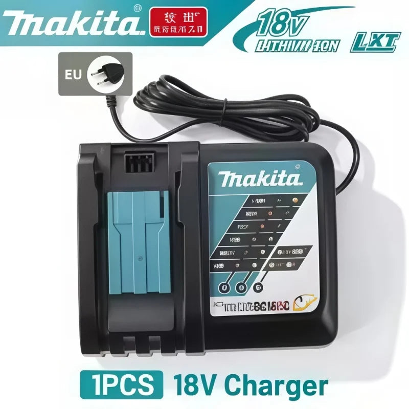Original Makita DDF487 18V 13mm Cordless Driver Drill Kit Equipped with 6Ah Replacement Battery and Standard Charger