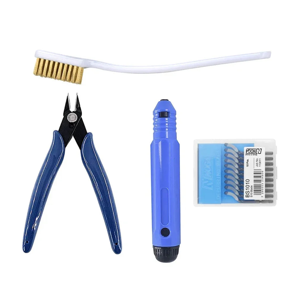 3D Printer Tool Kit – Trimming Knife, Scraper, Tweezers & Deburring Tools for DIY Printing