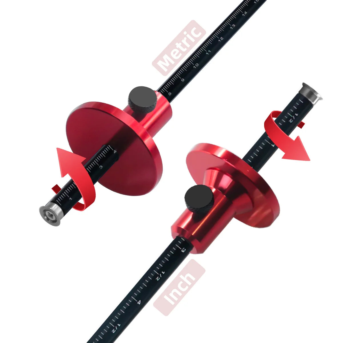 Precision Woodworking Scriber & Mortise Parallel Marking Tool