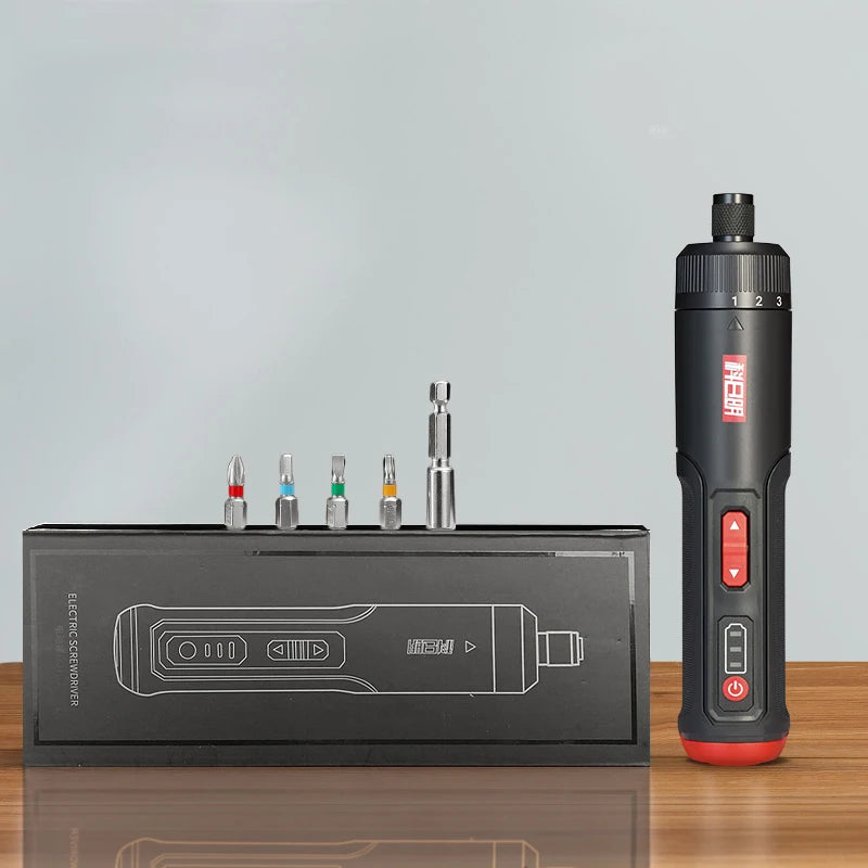 Cordless Electric Screwdriver Rechargeable 2000mah Lithium Battery Mini Drill 3.6V Power Tools Household Maintenance