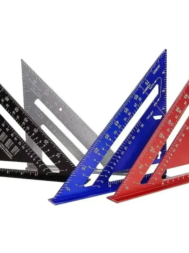7-Inch Heavy-Duty Aluminum Speed Square & Triangle Ruler