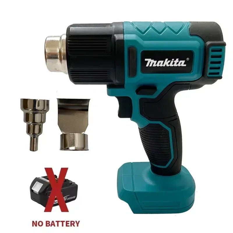 Makita 18V Brushless Cordless Heat Gun – 60-540°C LCD Display (Tool Only)