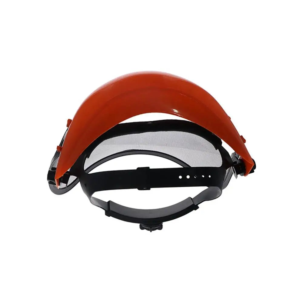 Grass Trimmer & Chainsaw Safety Helmet with Full-Face Wire Mesh Shield