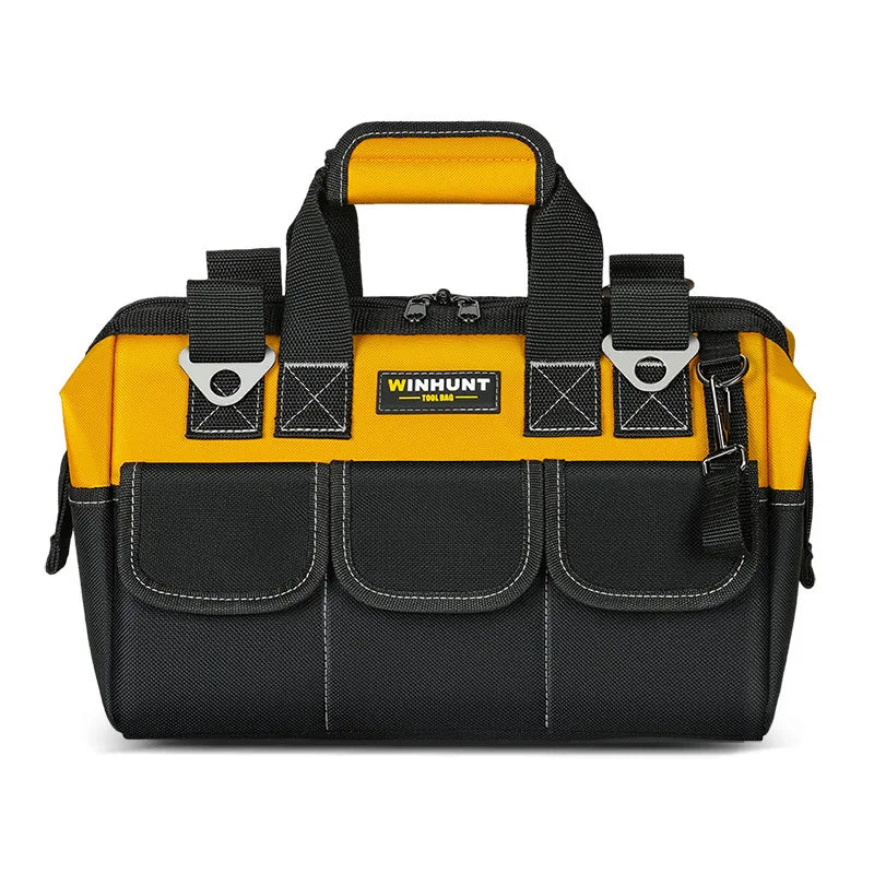 Heavy Duty Tool Bag, 14-Pocket Portable Empty Tool Box Organizer Storage, Toolbox Organization With Adjustable Shoulder Strap