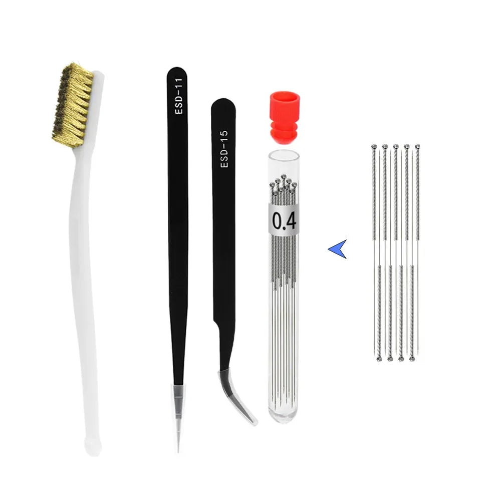 3D Printer Tool Kit – Trimming Knife, Scraper, Tweezers & Deburring Tools for DIY Printing