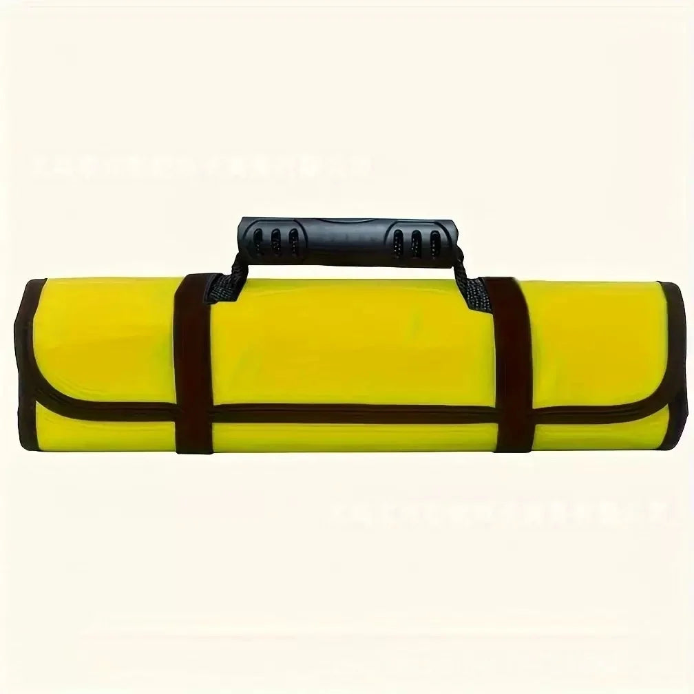Hardware Roll-Up Tool Storage Bag with Handle, Convenient Portable Professional Tool Storage Bag