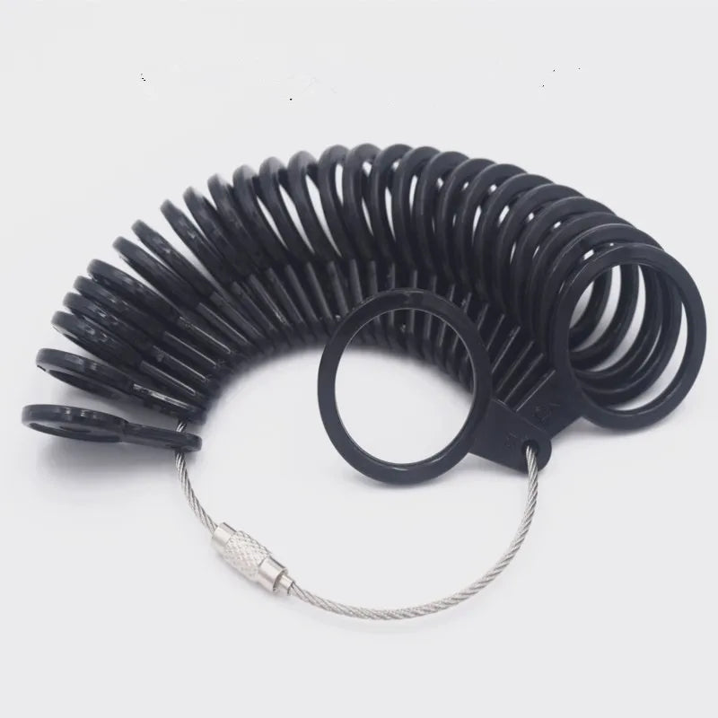 Professional Ring Sizer Mandrel Stick & Finger Measurement Set