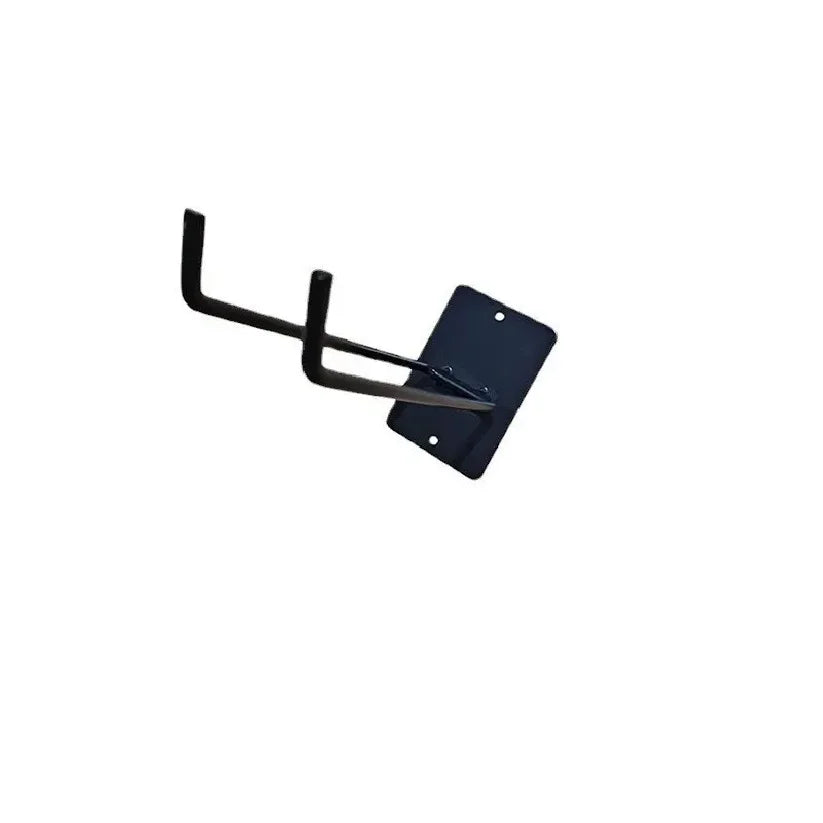 Heavy-Duty Wall Storage Hook Rail for Garage & Garden Tools