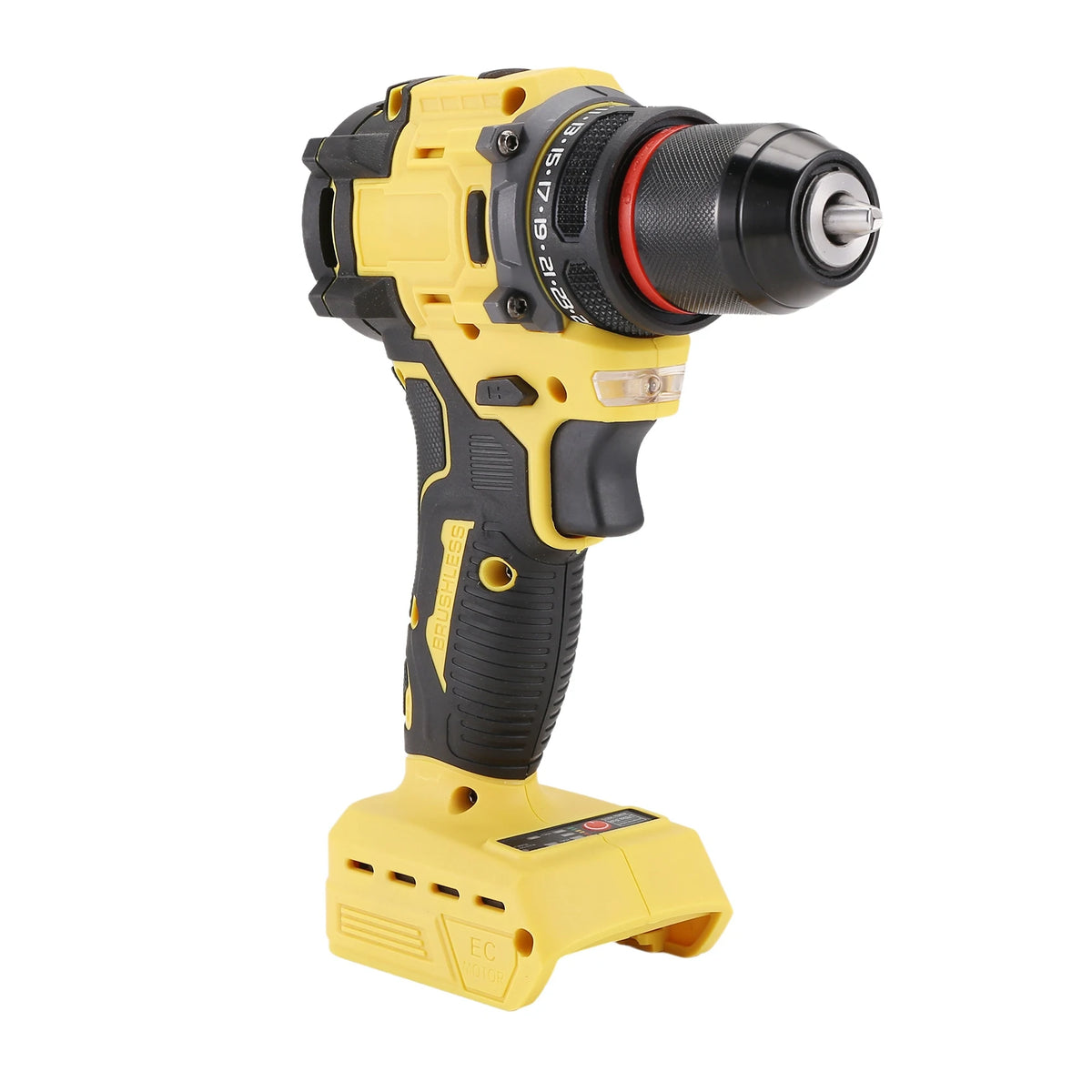 Electric Drill 3/8Inch 90Nm Cordless Electric Drill Brushless Hand Screwdriver For 18V 21V Battery Power Tools-AT64