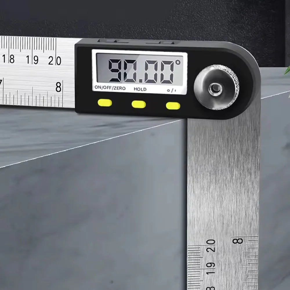 360-Degree Digital Angle Finder & Electronic Goniometer Meter