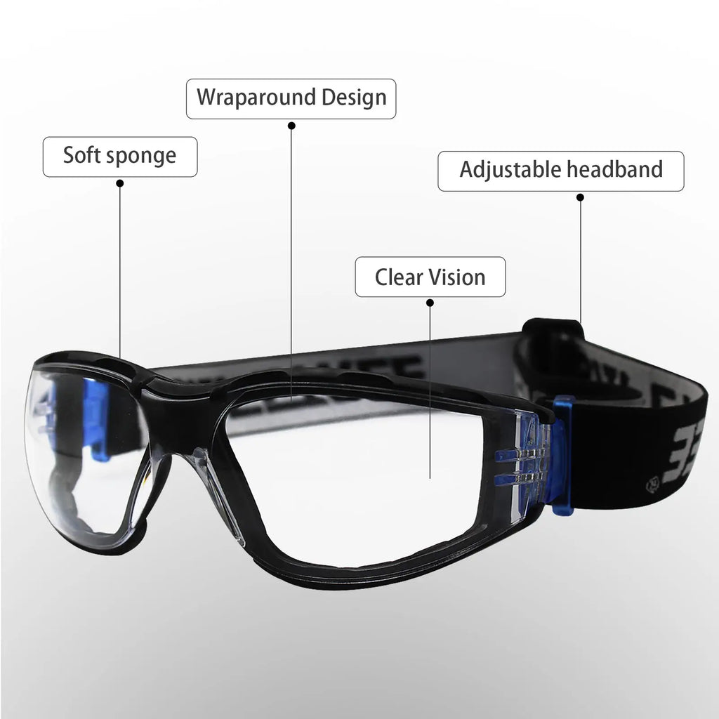 SAFETREE ANSI Z87.1 Approved Foam-Padded Safety Goggles – Anti-Fog & Anti-Scratch