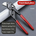 Quick-Adjust Water Pump Pliers – Self-Locking Plumbing Pipe Wrench