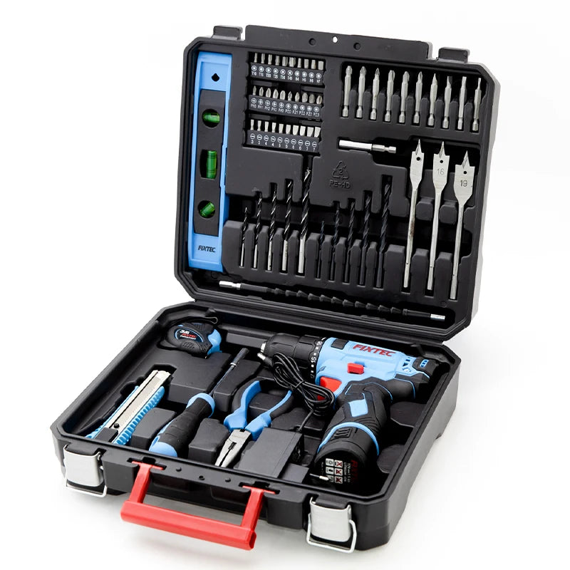 12V Cordless Drill Kit Drill Machine Set Hand Tools And Power Tools With 60pcs Accessories Electric Tools For Electrician