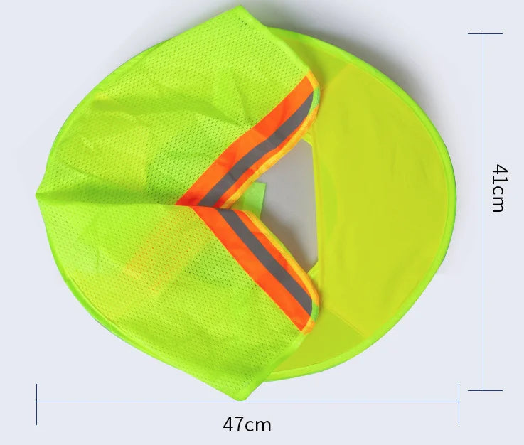 Hard Hat Sun Shade Shield Combination Set – UV Protection & Construction Safety Helmet