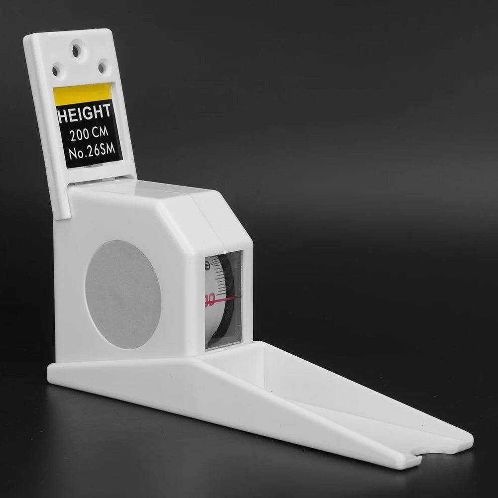 2-Meter Retractable Wall-Mounted Stature & Height Meter Tape