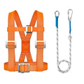 Professional Roofing Fall Protection Harness – Thickened Wear-Resistant Sling Rope & Body Harness