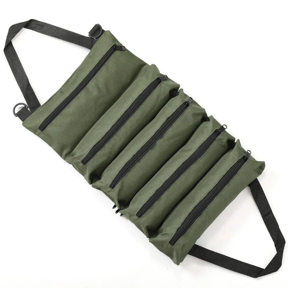 Tool Bag Organizers Multi-function Large Tool Organizer Bag Heavy Duty Roll Up Tool Bag Organizer Carrier Bag Camping Gear
