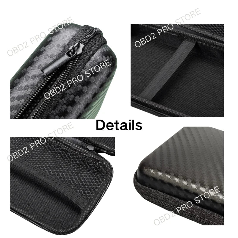Carbon Fiber Zippered Car Repair & Automotive Tool Bag