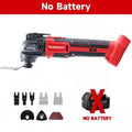 Electric Oscillating Multi Function Tool  Cordless Vibration Trimmer Cutting Saw Power Tools For Milwaukee Battery