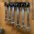 Wall-Mounted Universal Power & Hand Tool Holder Rack