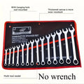 14-Pocket Heavy-Duty Wrench & Tool Roll Bag