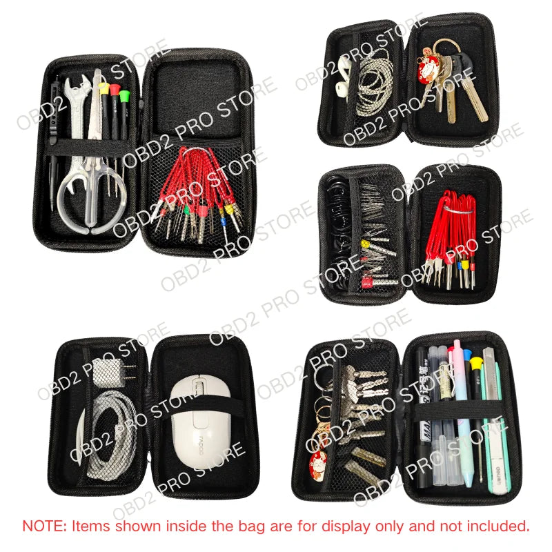 Carbon Fiber Zippered Car Repair & Automotive Tool Bag